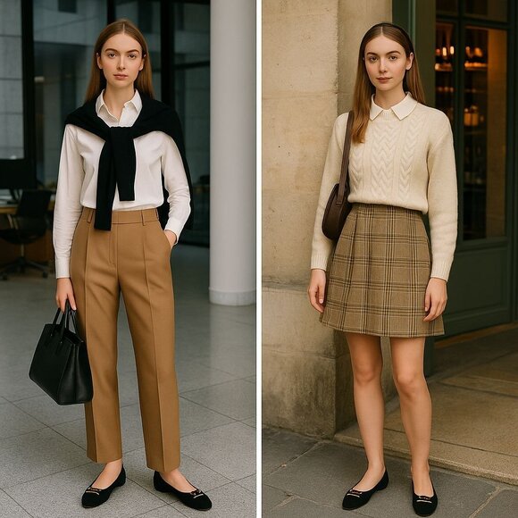 Michael Kors Woman's Black Suede Ballet Flats Minimalist 10M Classic Chic Flaw - Picture 2 of 16